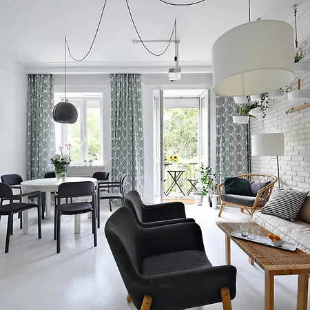 Appartamento White Apartment Spacious & Central Varsavia